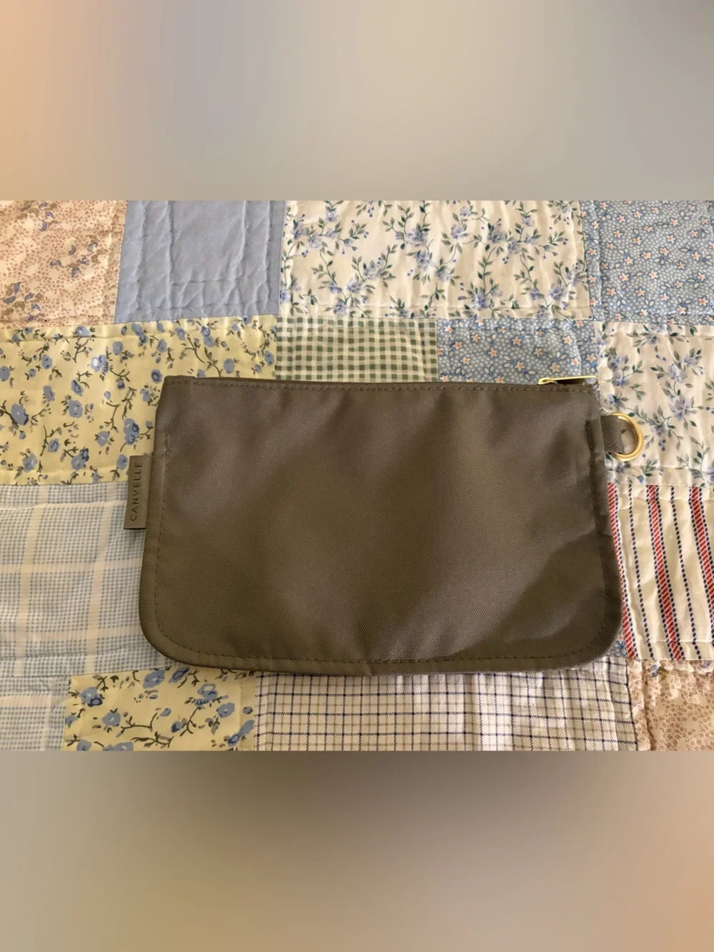Canvelle Flat Pouch, Size Medium